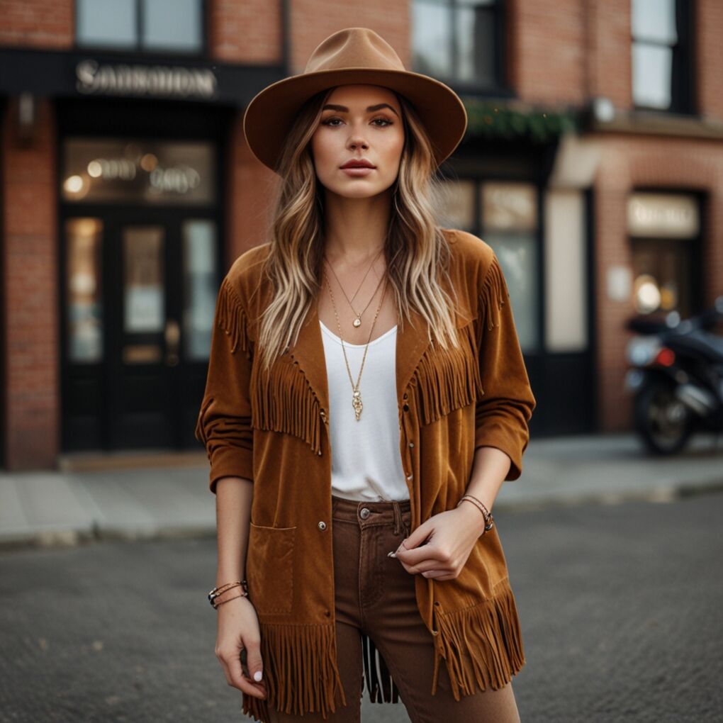 The 70s Suede Fringe Jacket