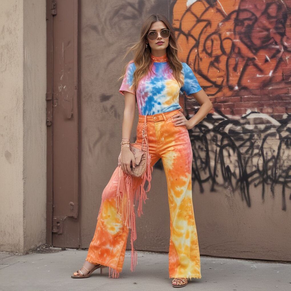 The 70s Tie-Dye Trend