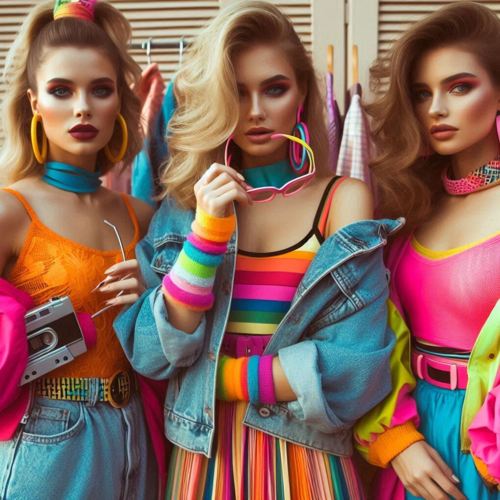 80s Fashion A Colorful Comeback in the Modern Era Styling Outfits