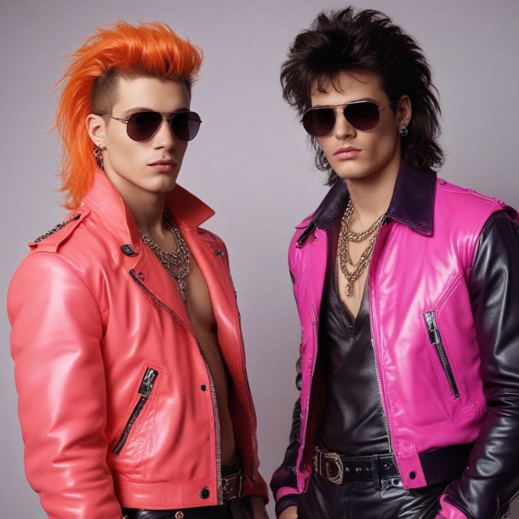 Revisiting the Bold and Bodacious Men s 80s Fashion Styling Outfits