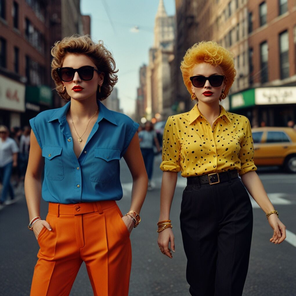 80s Fashion A Colorful Comeback in the Modern Era Styling Outfits