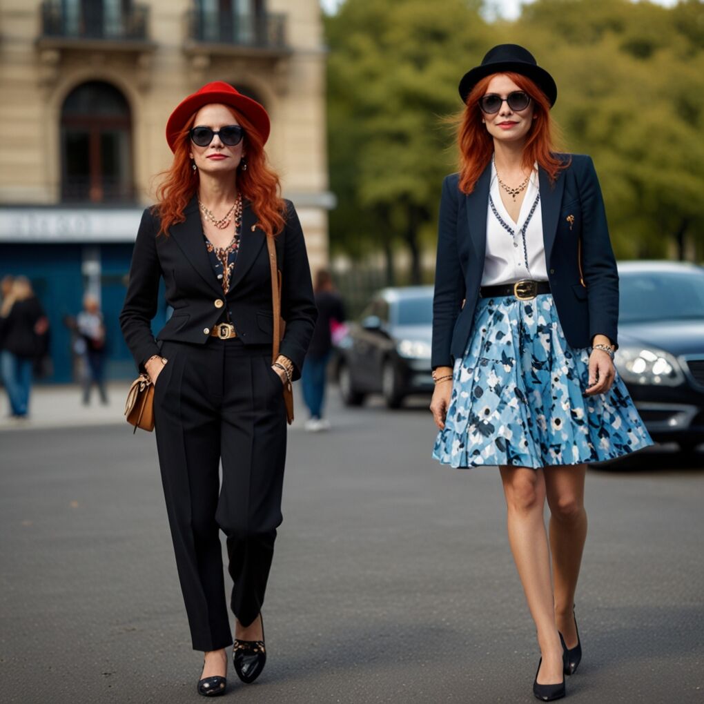 Parisian Chic vs. Emily's American Flair