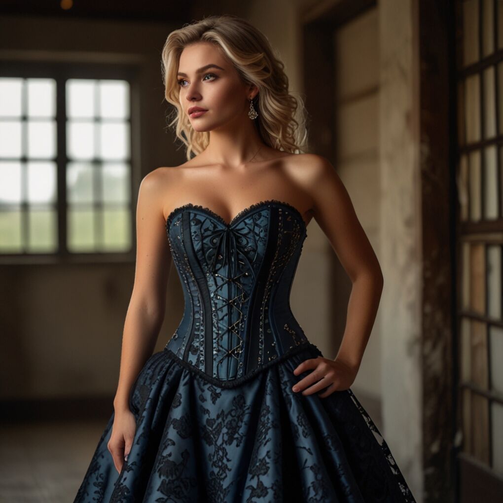 Corset-Inspired Bodice