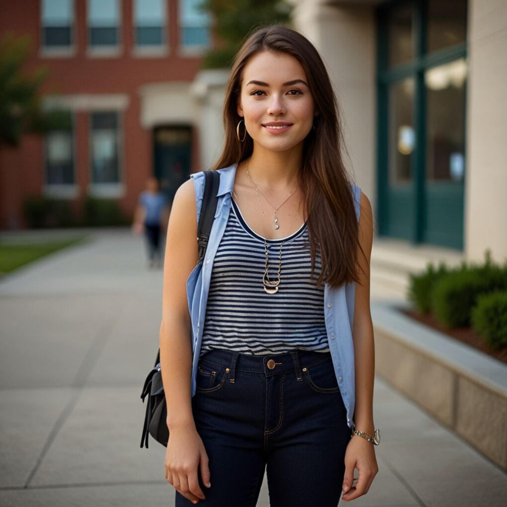 Layered Tank Top Look