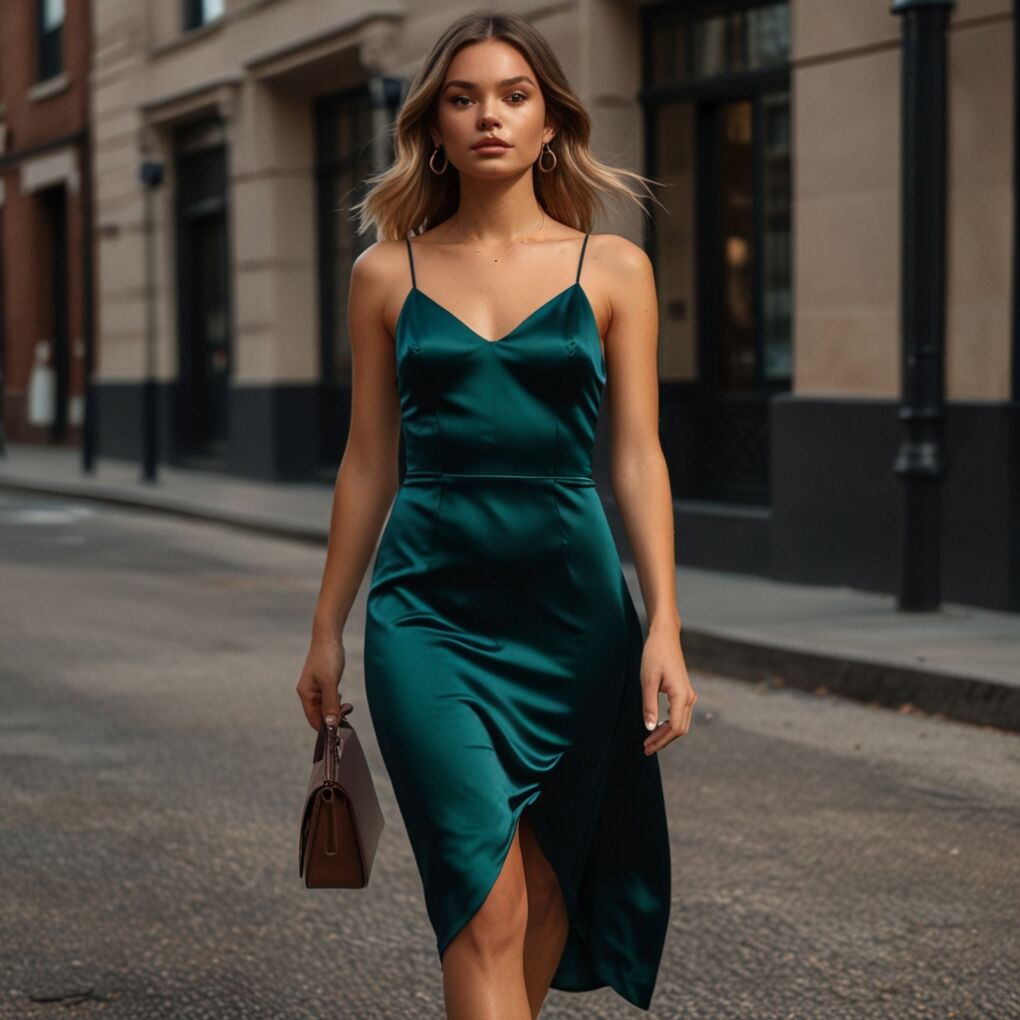 Satin Slip Dress