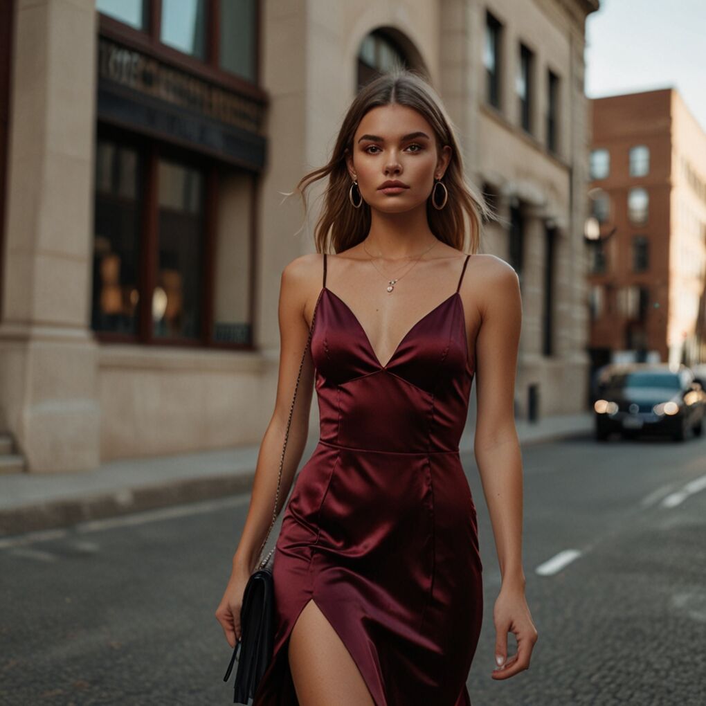 Sleek and Chic Slip Dress