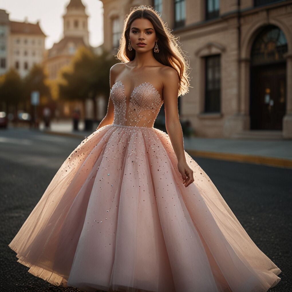 Tulle Princess Gown