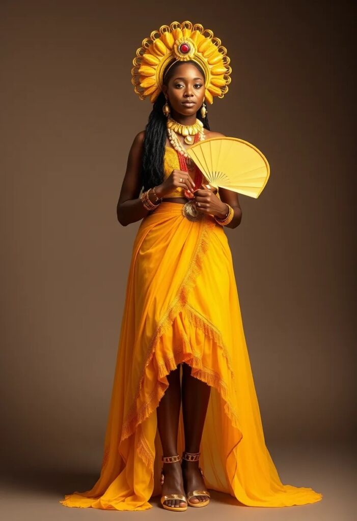 12. Oshun Yoruba Goddess of Love and Fresh Water