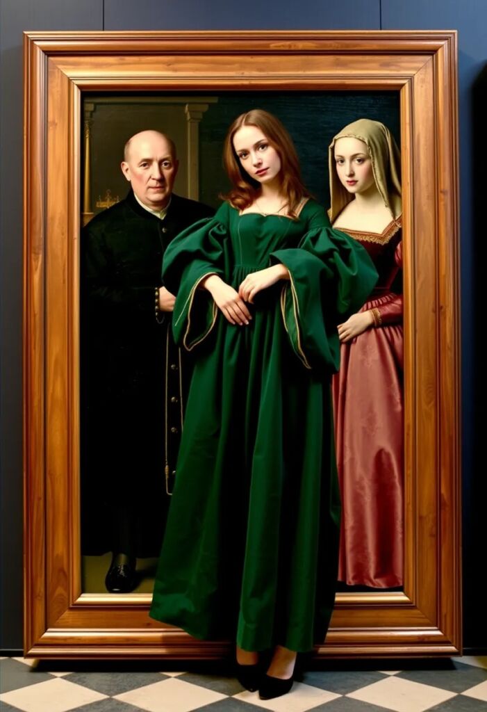 12. The Arnolfini Portrait - Van Eyck's Medieval Opulence