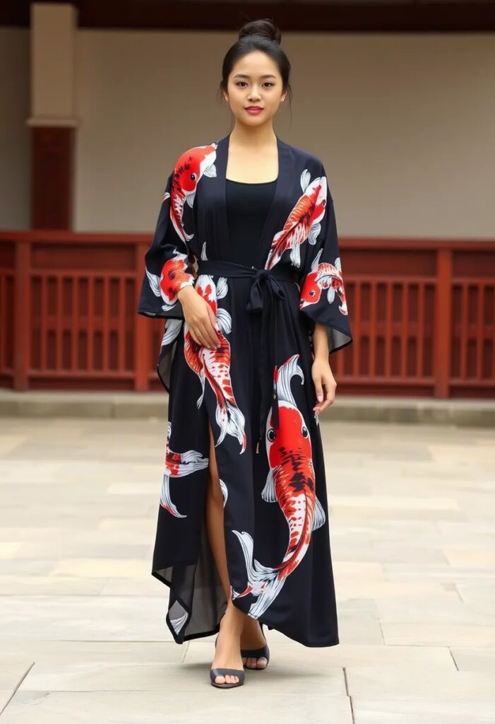 2. Koi-Inspired Kimono