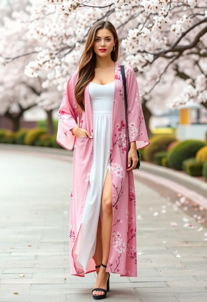 3. Cherry Blossom Kimono