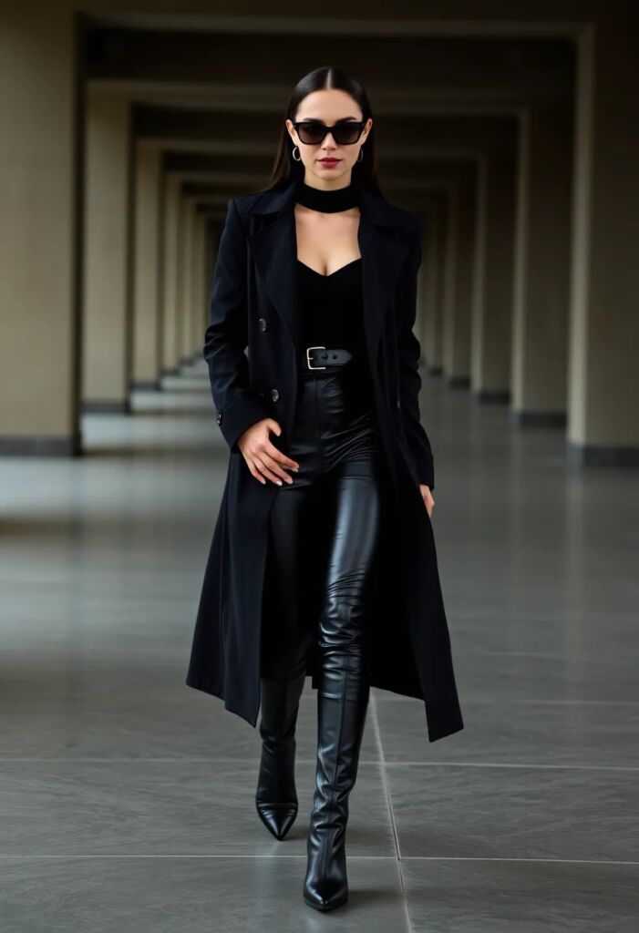 5. The Matrix All-Black Ensemble