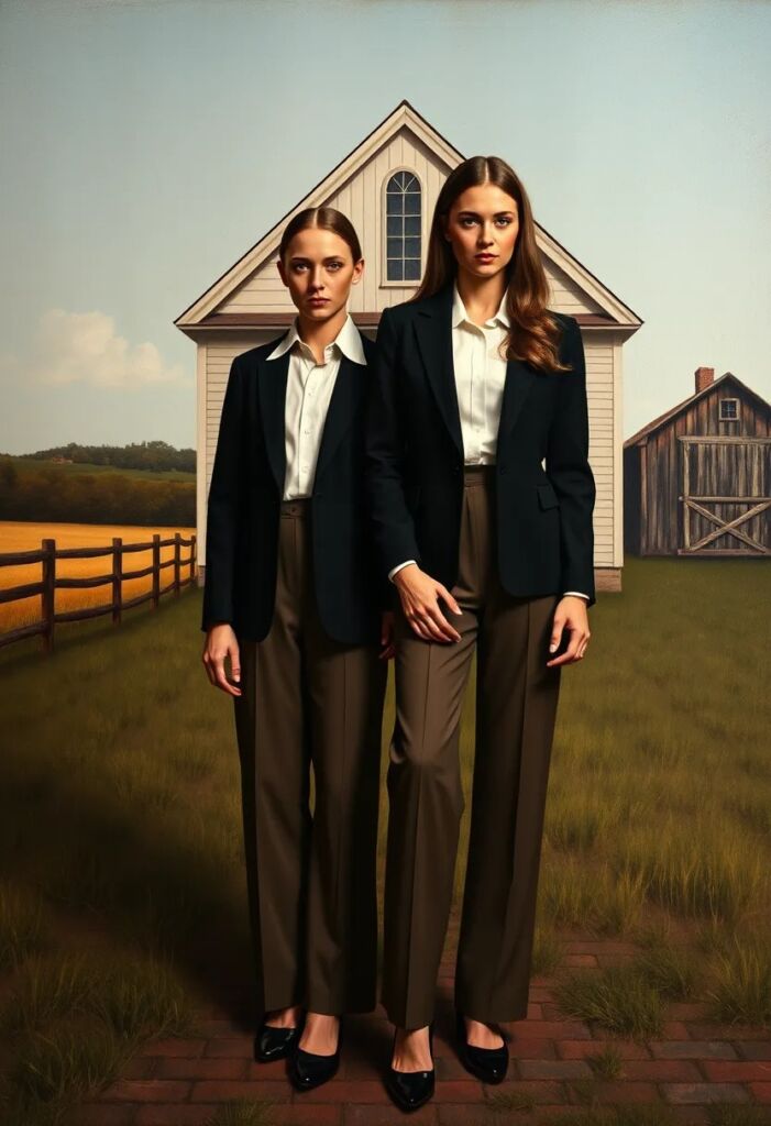 6. American Gothic - Wood's Rural Americana