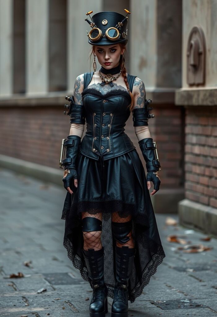 7. Steampunk Cyborg