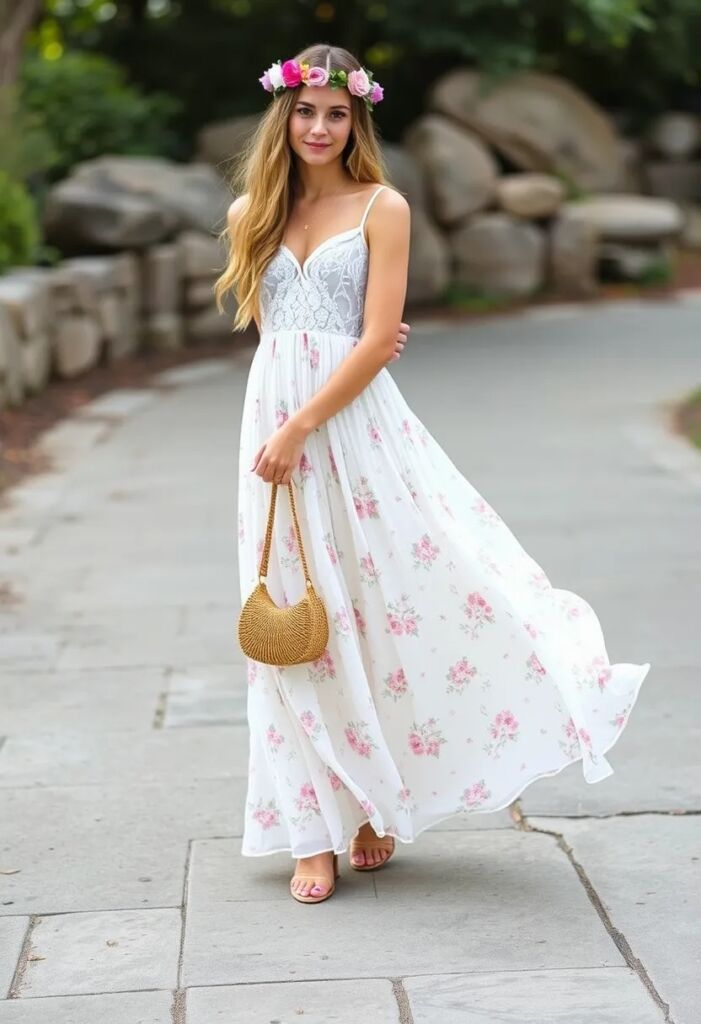  Bohemian Beauty The Flowy Maxi Dress