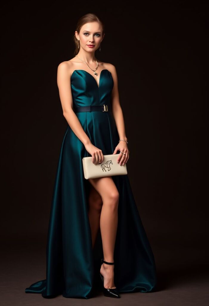 8. Glamorous Equestrian Evening Wear