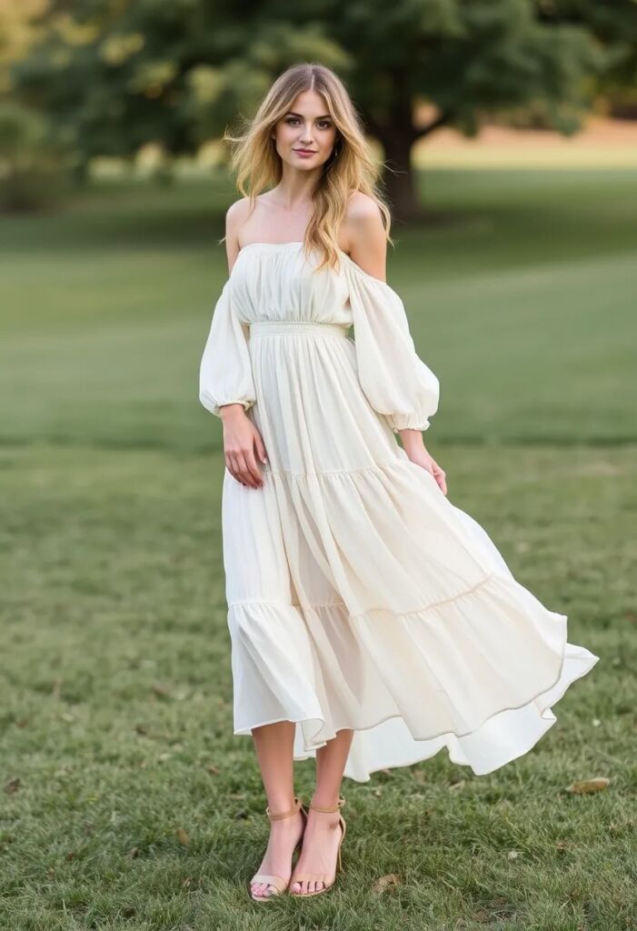 Boho Chic Off-Shoulder