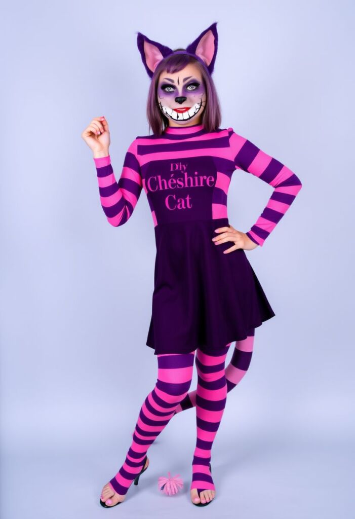 Cheshire Cat's Striped Style