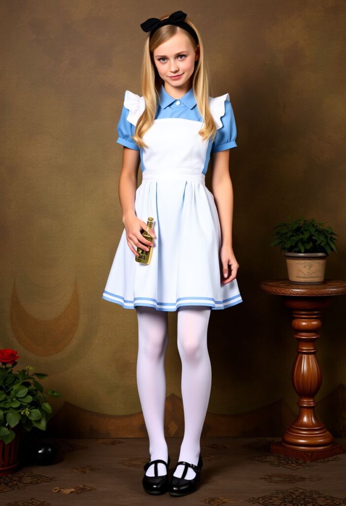 Classic Alice Blue Dress