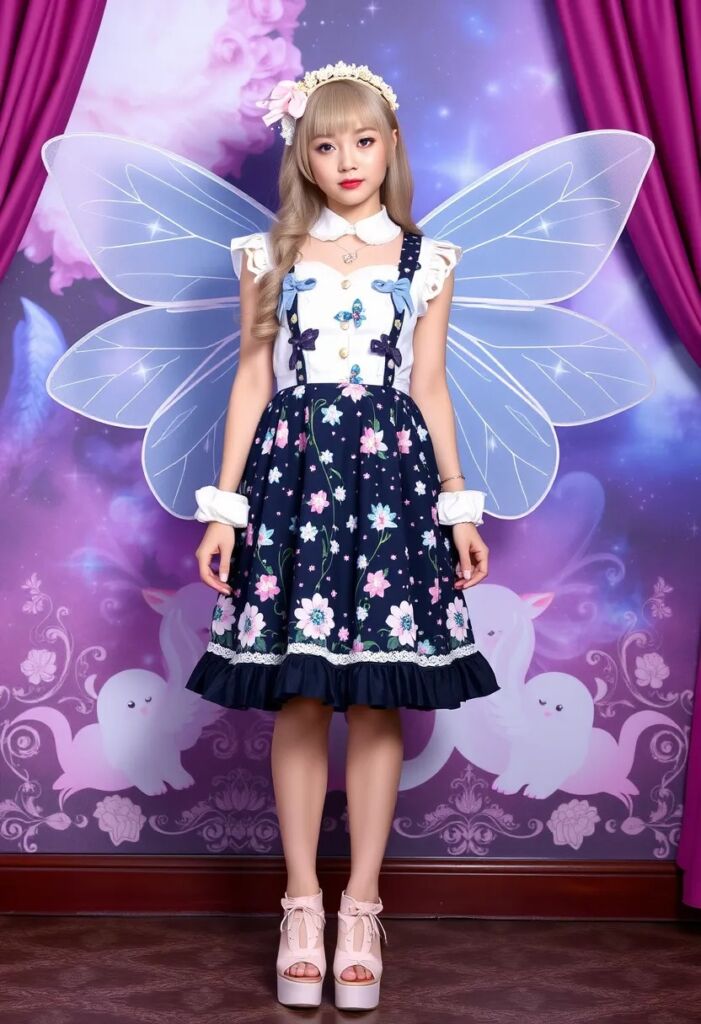 Fairy Kei Lolita The Baby, the Stars Shine Bright Jumper Dress