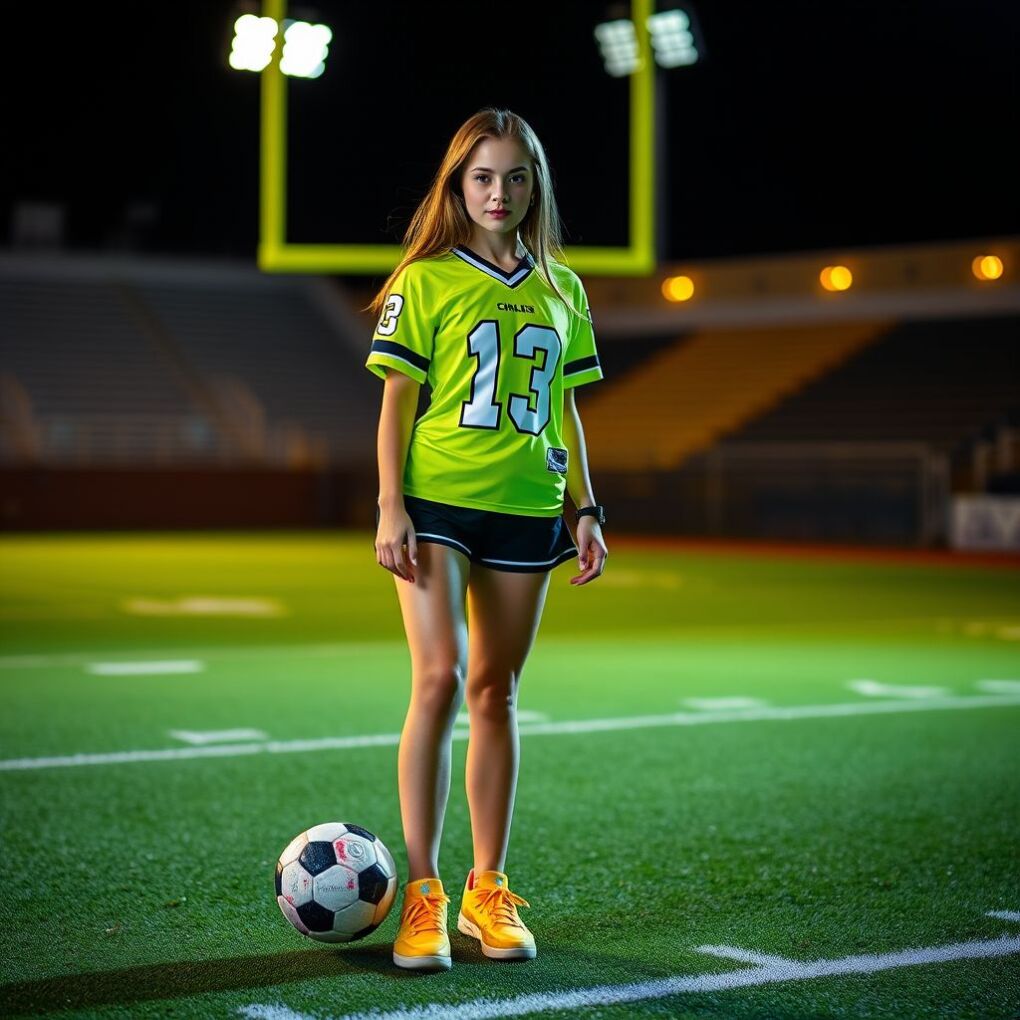 Neon Football Game Theme Outfit Ideas