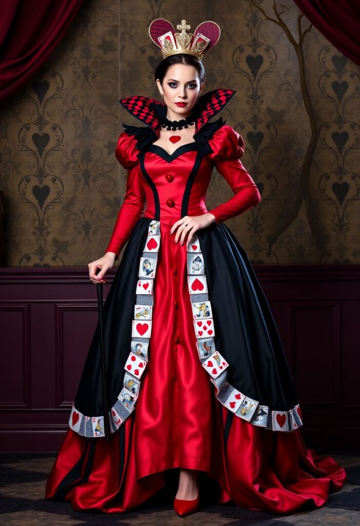 Queen of Hearts Regal Attire