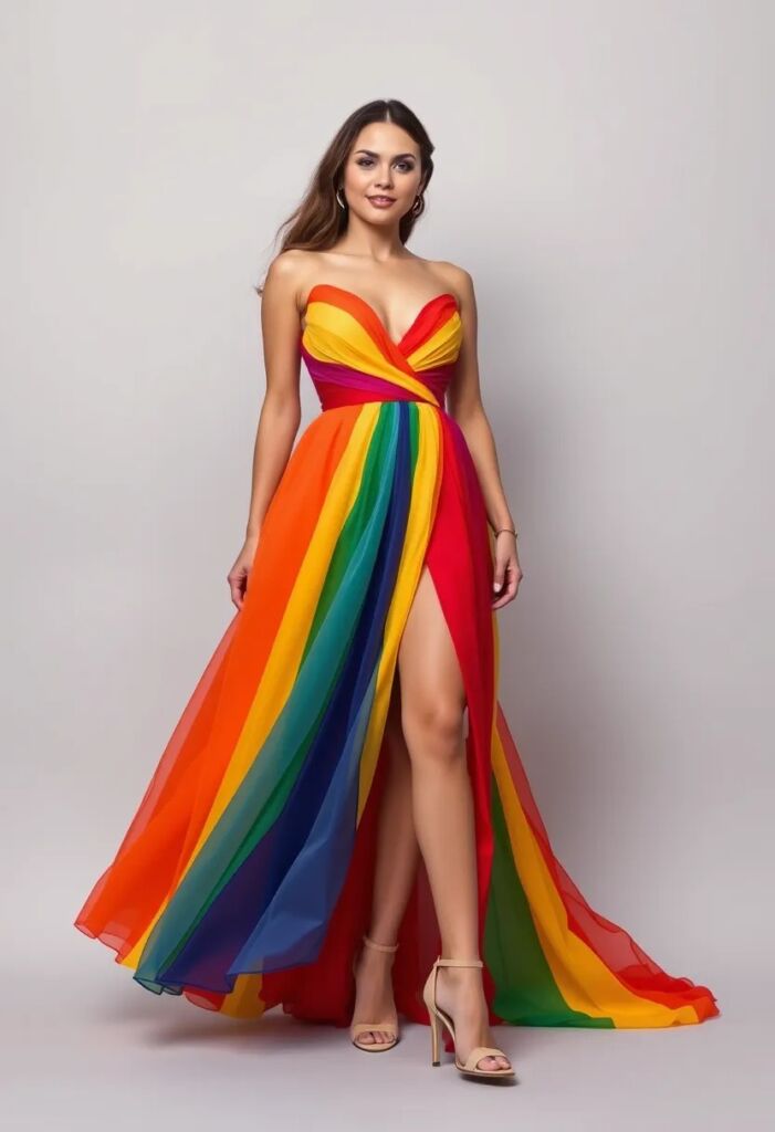 Rainbow 15 dress hotsell