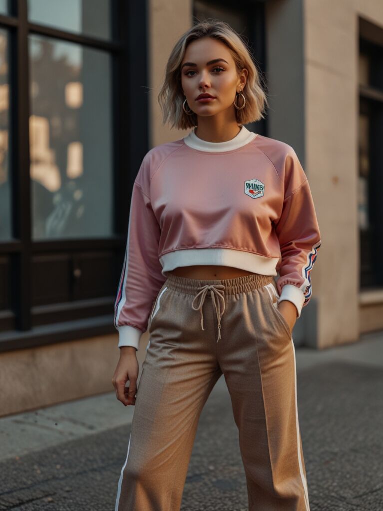 Retro Sportswear Chic