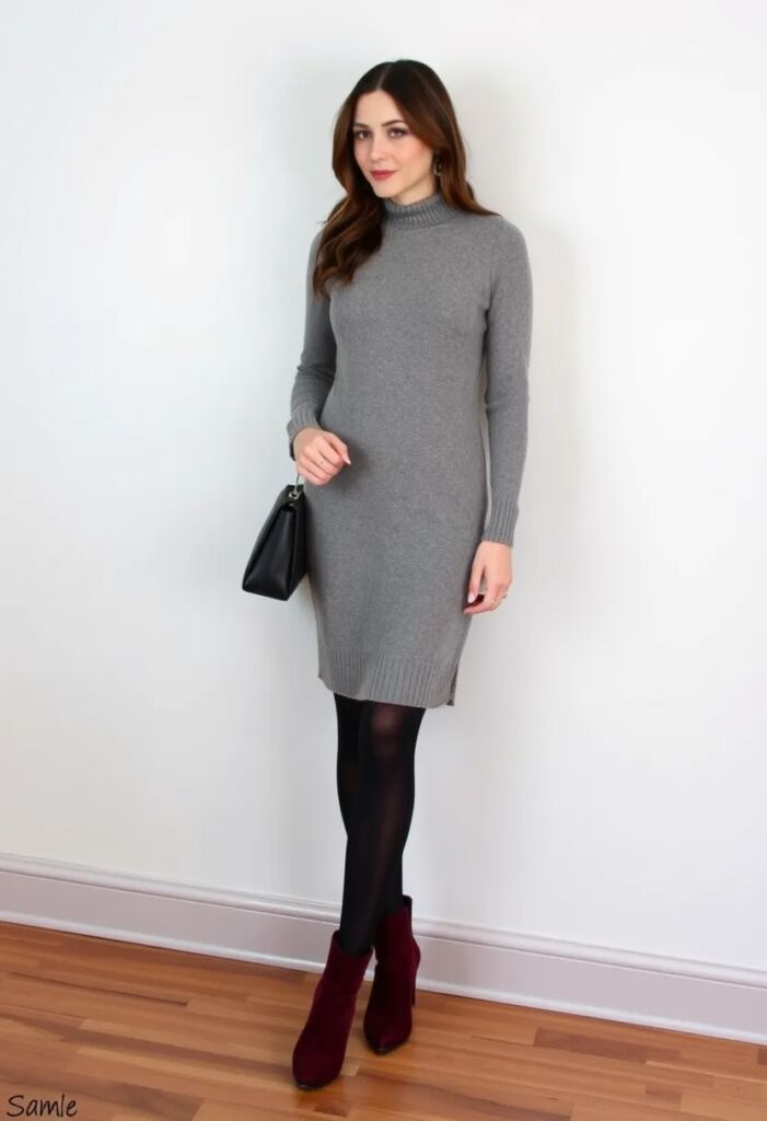 Sophisticated Sweater Dress