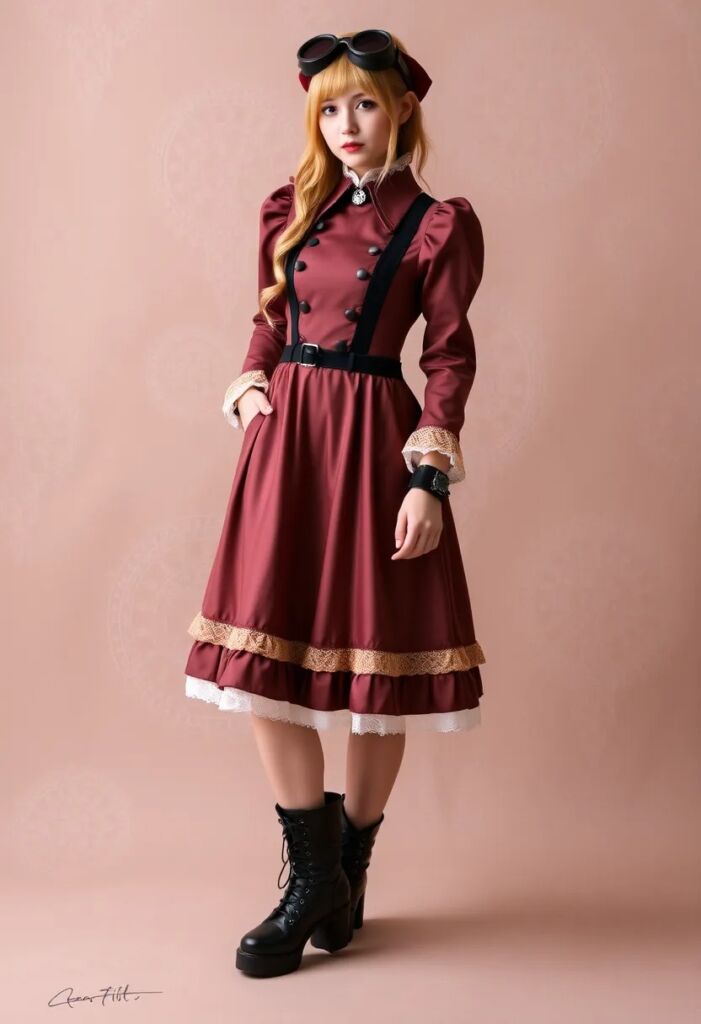 Steampunk Lolita The Innocent World Jumper Dress