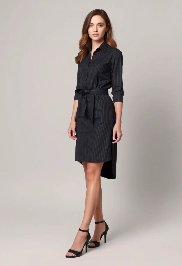 Tailored Shirt Dress