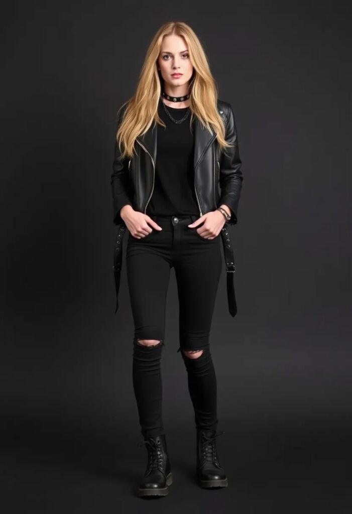 The Classic All-Black Ensemble