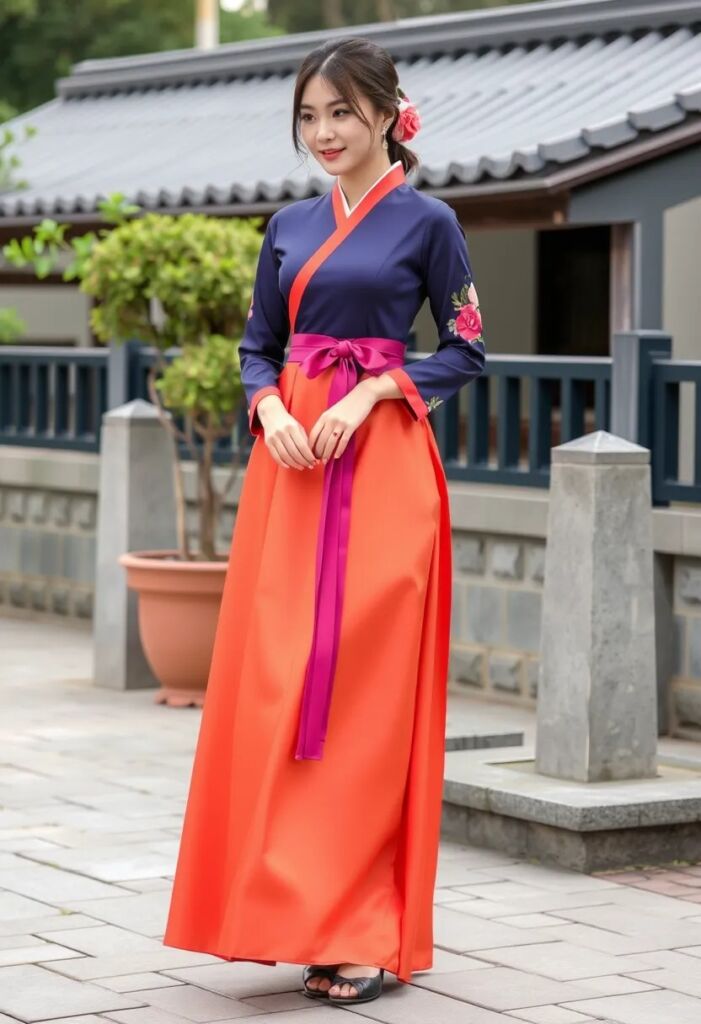 The Elegant Traditional Hanbok