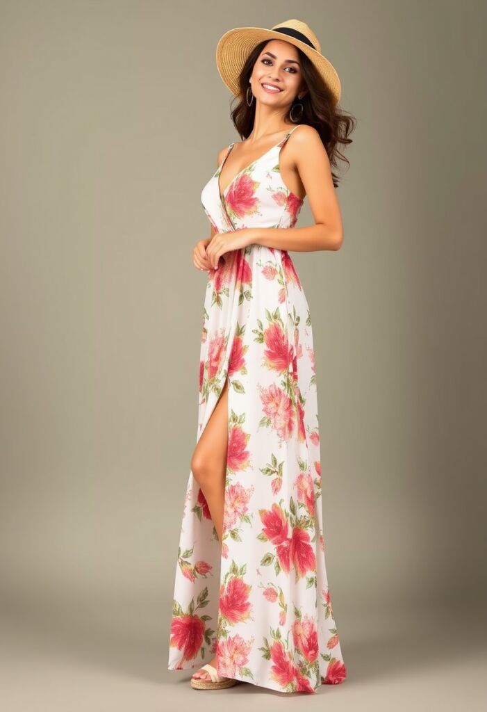 The Floral Maxi Dress