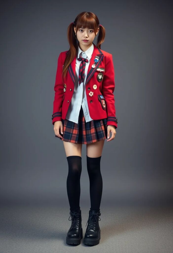 Visual Kei Schoolgirl Rebel