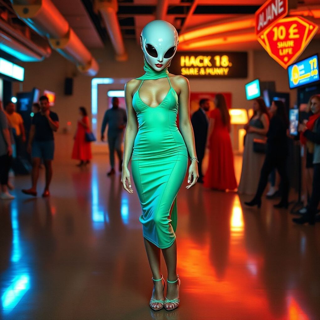 alien invasion dress to impress

