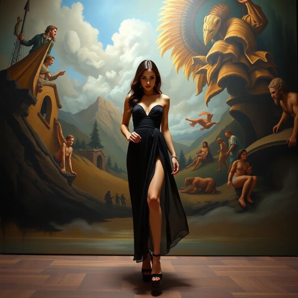 famous paintings dress to impress

