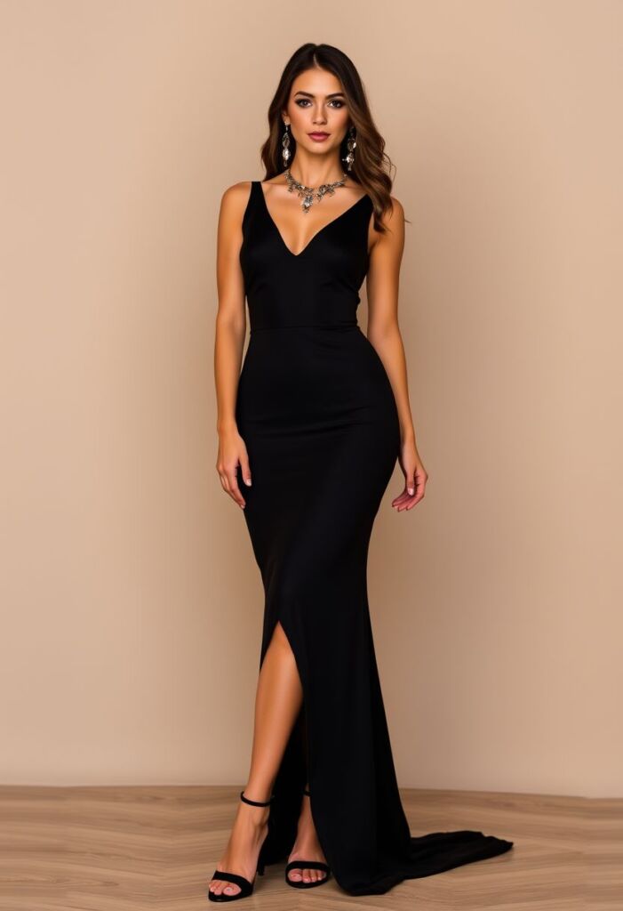 1. Classic Elegance The Little Black Acubi Dress