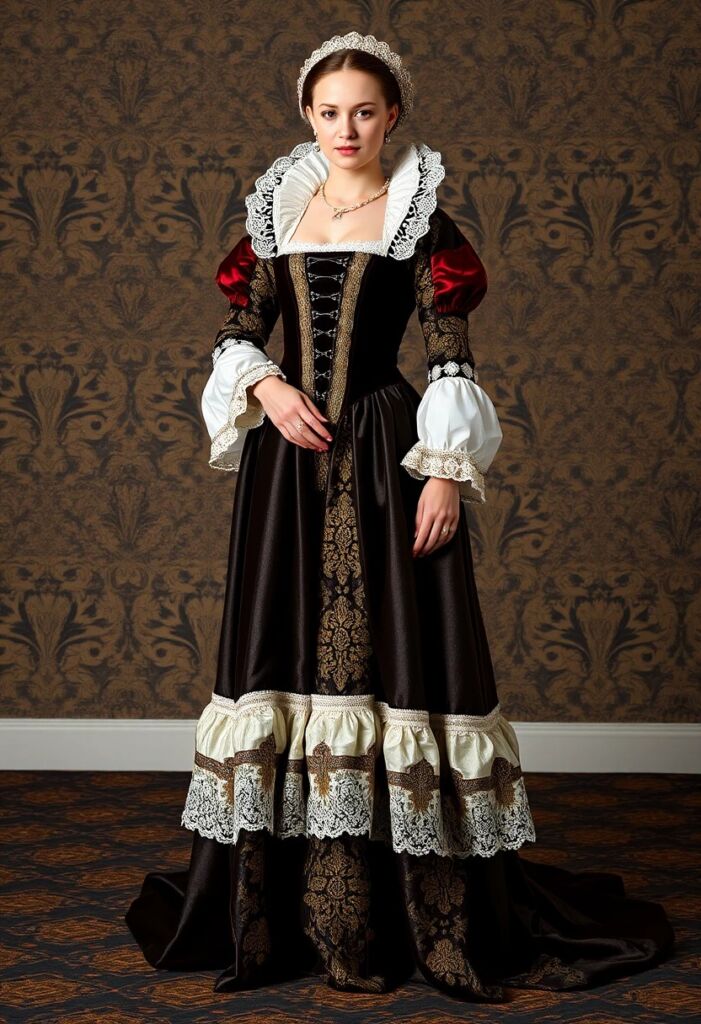  The Classic Queen Elizabeth I Gown