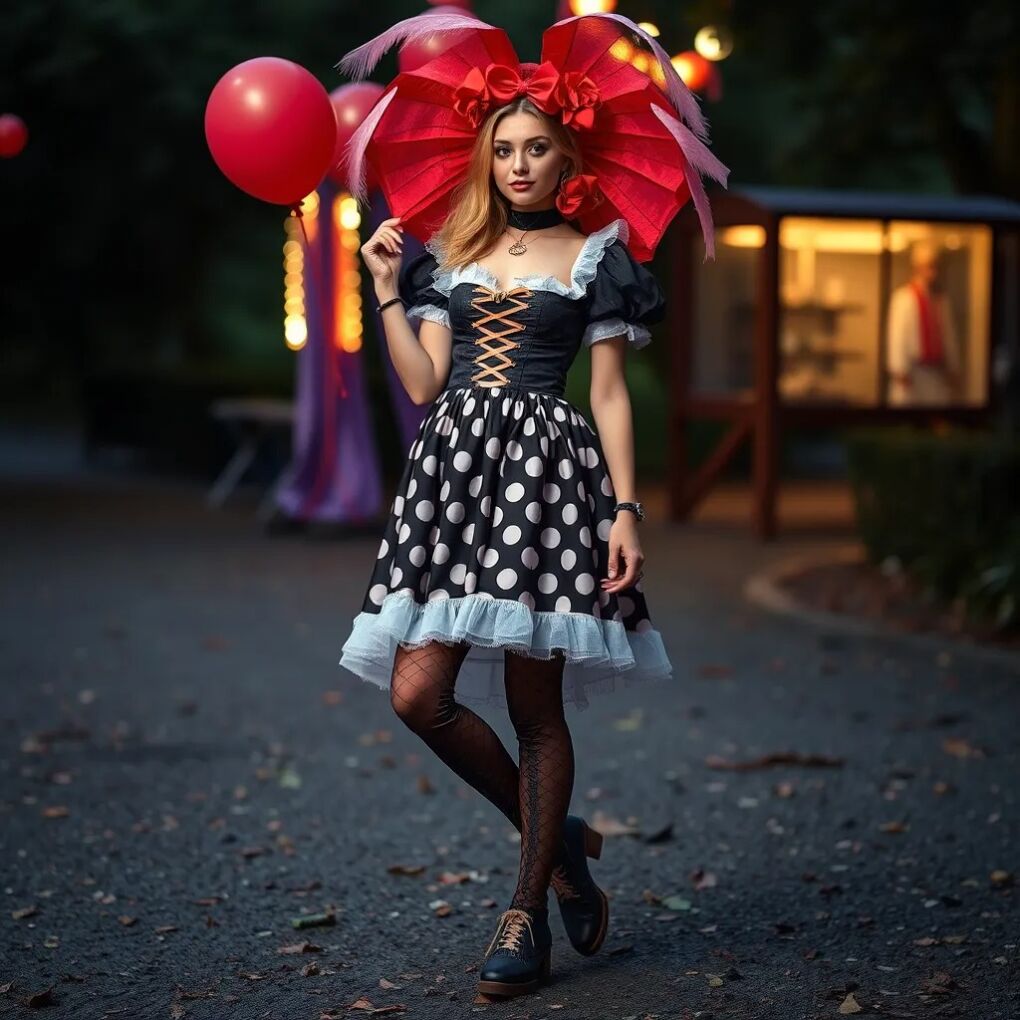 Creepy Carnival Dress to Impress Outfit Ideas 