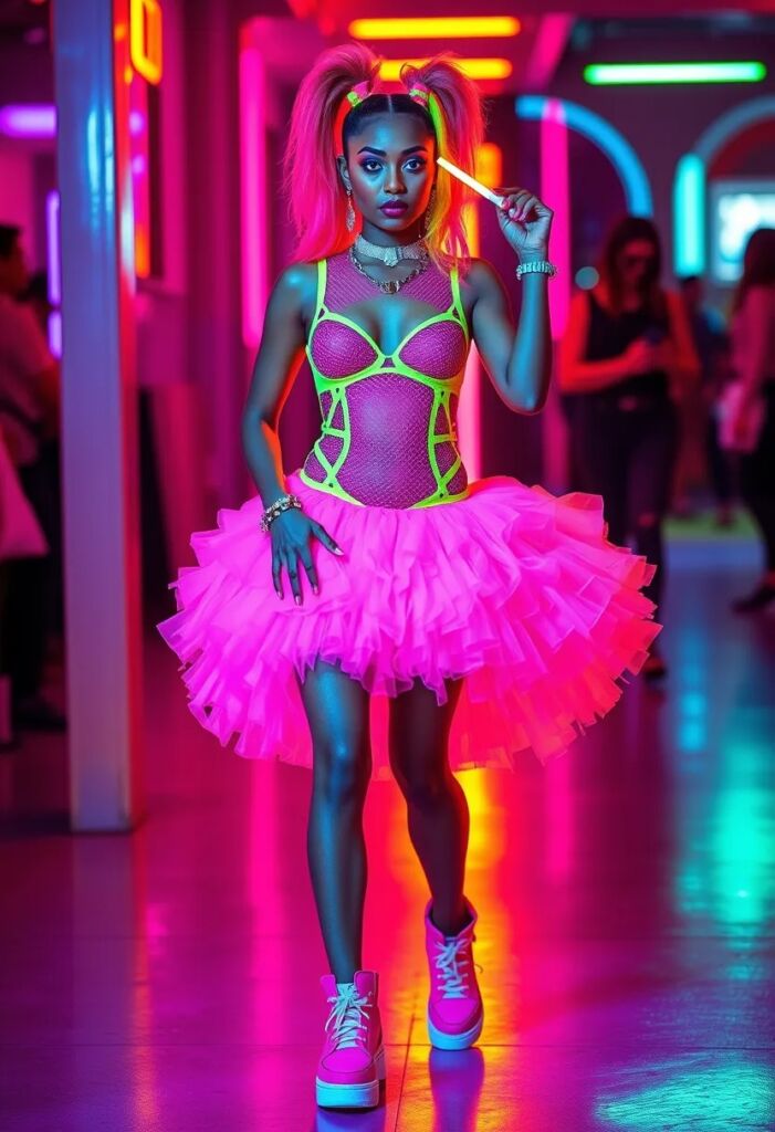 Neon Rave Queen