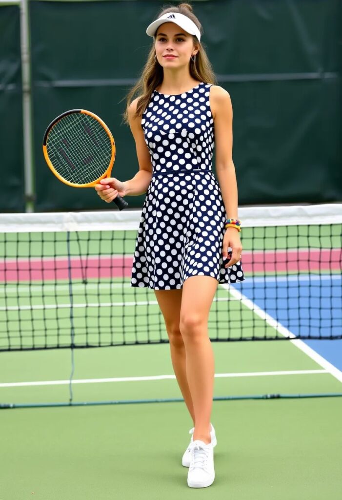 Polka Dot Tennis Dress