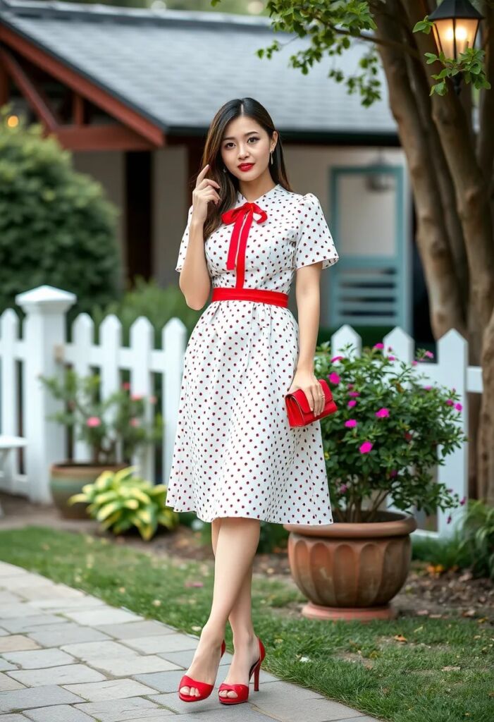 Ribboned Tea Dress