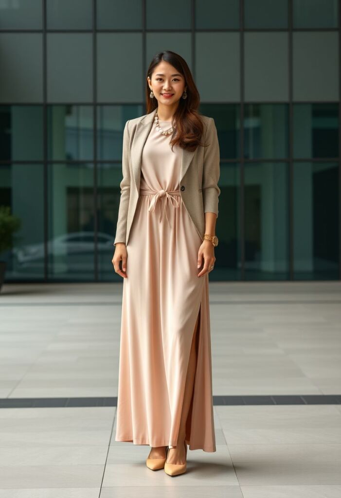 The Academic Maxi Dress