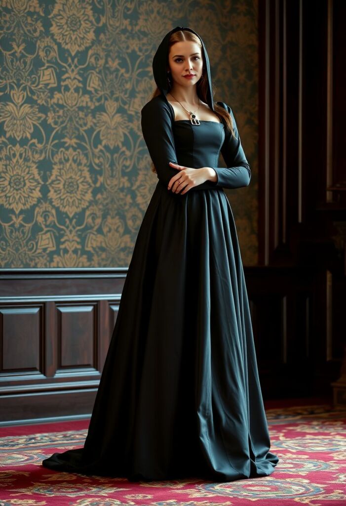 The Anne Boleyn-Inspired Gown