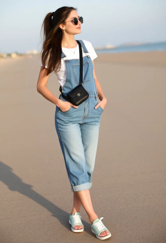 The Denim Overalls