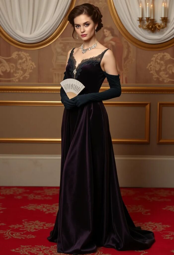 The Elegant Evening Gown