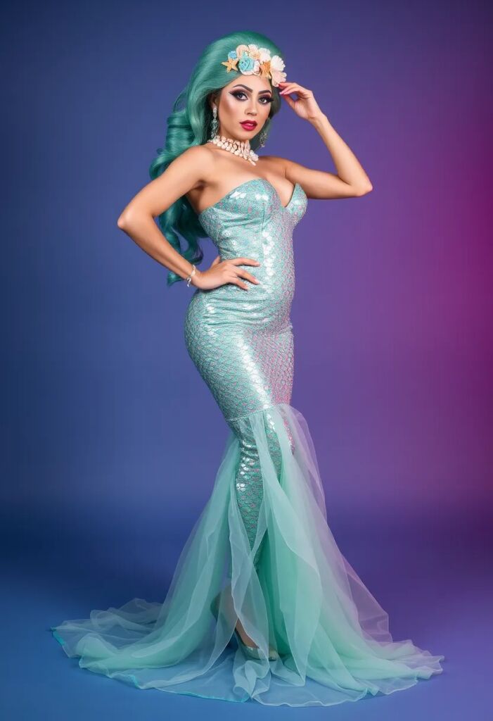 The Glamorous Mermaid