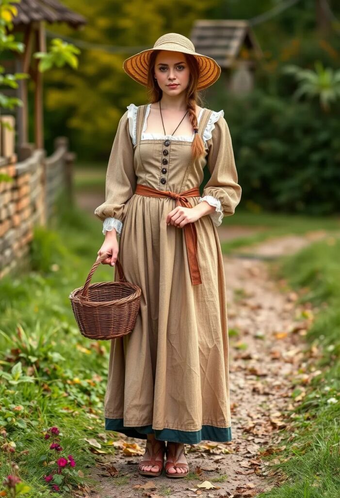 The Tudor Country Maid Costume