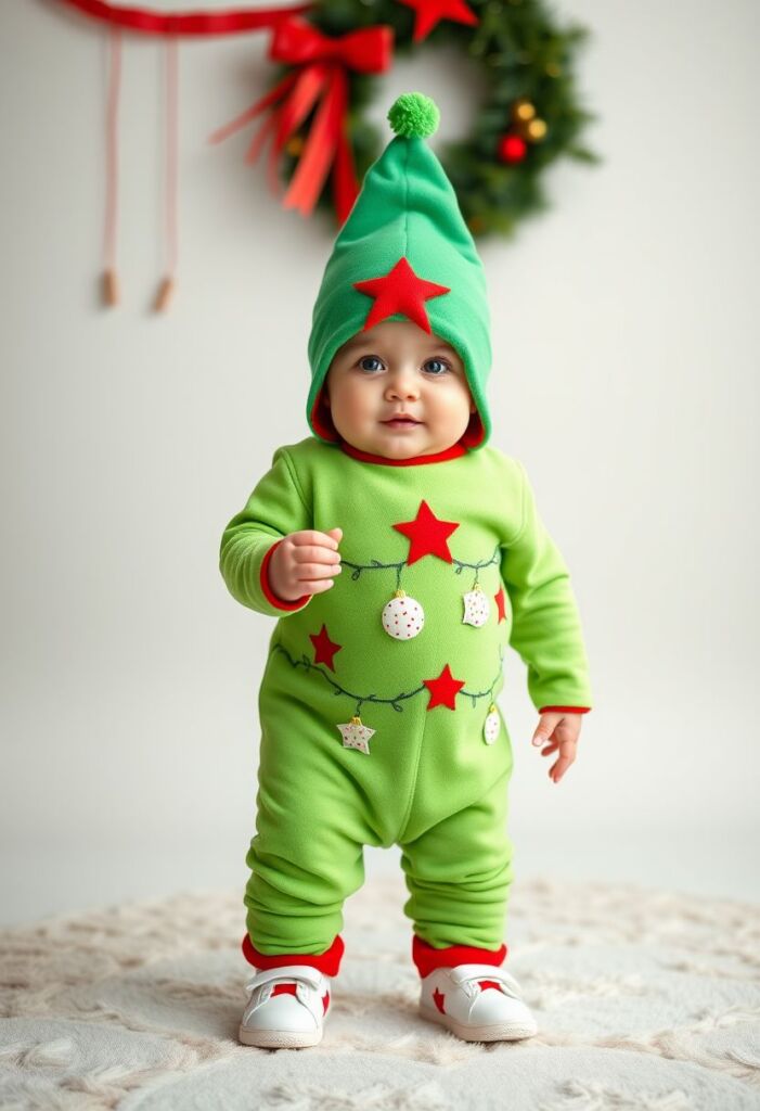 Christmas Tree Onesie